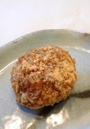 味噌とナッツの簡単ぼた餅-レシピのメイン写真