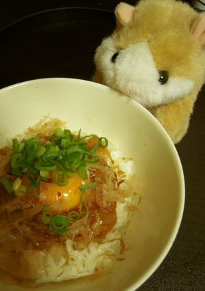 簡単うまいランチ♪なめたけ！ねこまんま-レシピのメイン写真