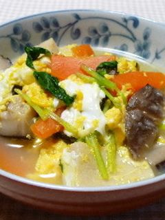 高野豆腐の彩り卵とじ-レシピのメイン写真