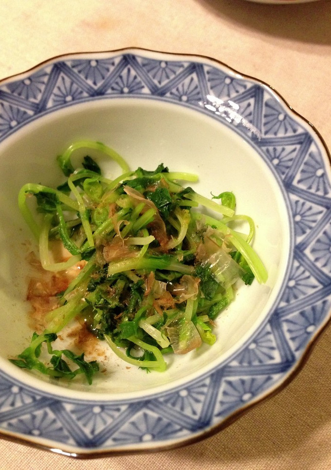 五分で！豆苗のおひたし-レシピのメイン写真