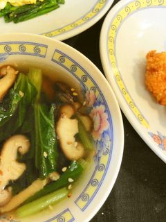 *ターサイと椎茸の中華スープ*-レシピのメイン写真