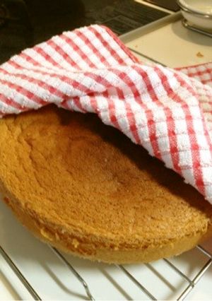 スポンジケーキ(21㎝丸型)-レシピのメイン写真