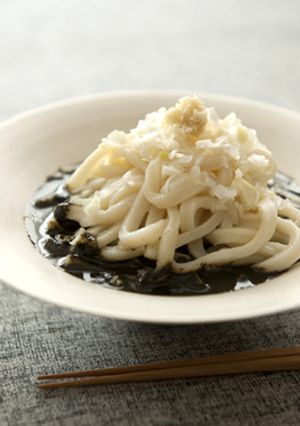 レンジで簡単♪冷たいブラックカレーうどん-レシピのメイン写真