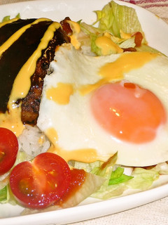 おうちカフェ風✿ロコモコ-レシピのメイン写真