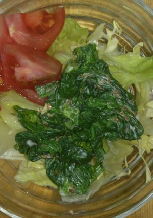 菜の花のサラダ-レシピのメイン写真