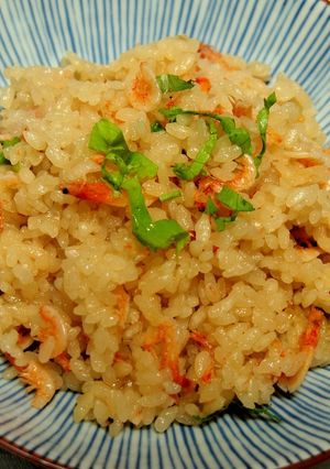桜エビの炊き込みご飯-レシピのメイン写真