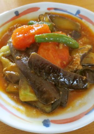 トマトでさっぱり麻婆茄子-レシピのメイン写真