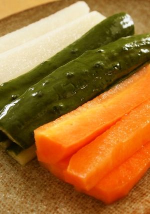 野菜スティックのらっきょう酢漬け-レシピのメイン写真
