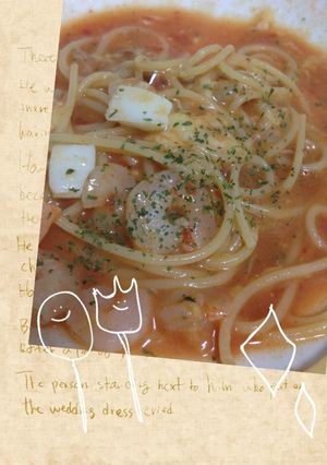 カップスープの素で作る!かんたんパスタ♪-レシピのメイン写真