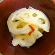 いつもの常備菜 手抜き甘酢レンコン