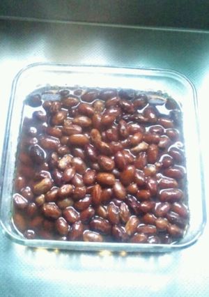 うずら豆　圧力鍋　あっさり　甘煮　簡単-レシピのメイン写真