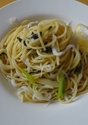 レモンが香る　白魚の和風スパゲッティ-レシピのメイン写真