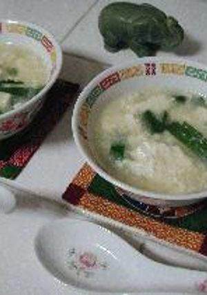 豆腐と青菜の中華風ピリカラスープ-レシピのメイン写真