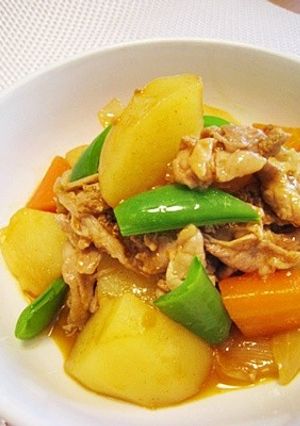 麻婆ソースで中華風肉じゃが-レシピのメイン写真