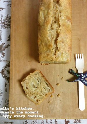 林檎とシナモンのパウンドケーキ-レシピのメイン写真