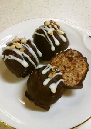 パン粉DEミニチョコレートケーキ-レシピのメイン写真