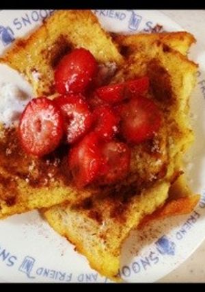 めちゃくちゃ簡単‼フレンチトースト♡-レシピのメイン写真