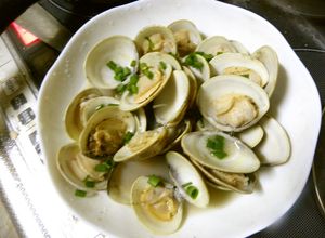 お酒のお供♡酒蒸し☆はまぐり☆バター-レシピのメイン写真