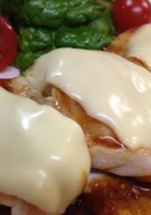 鶏胸肉のソースチーズ焼き-レシピのメイン写真