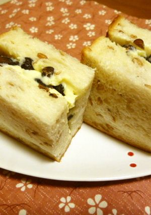 甘納豆マーガリンサンド-レシピのメイン写真