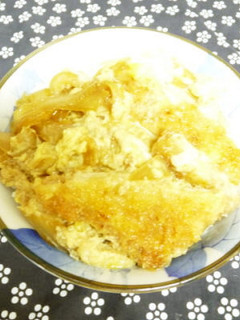 兄ちゃんのリクエスト♪かつ丼!-レシピのメイン写真