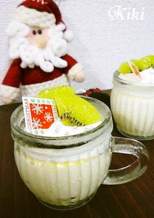 ヨーグルトチーズプリン-レシピのメイン写真