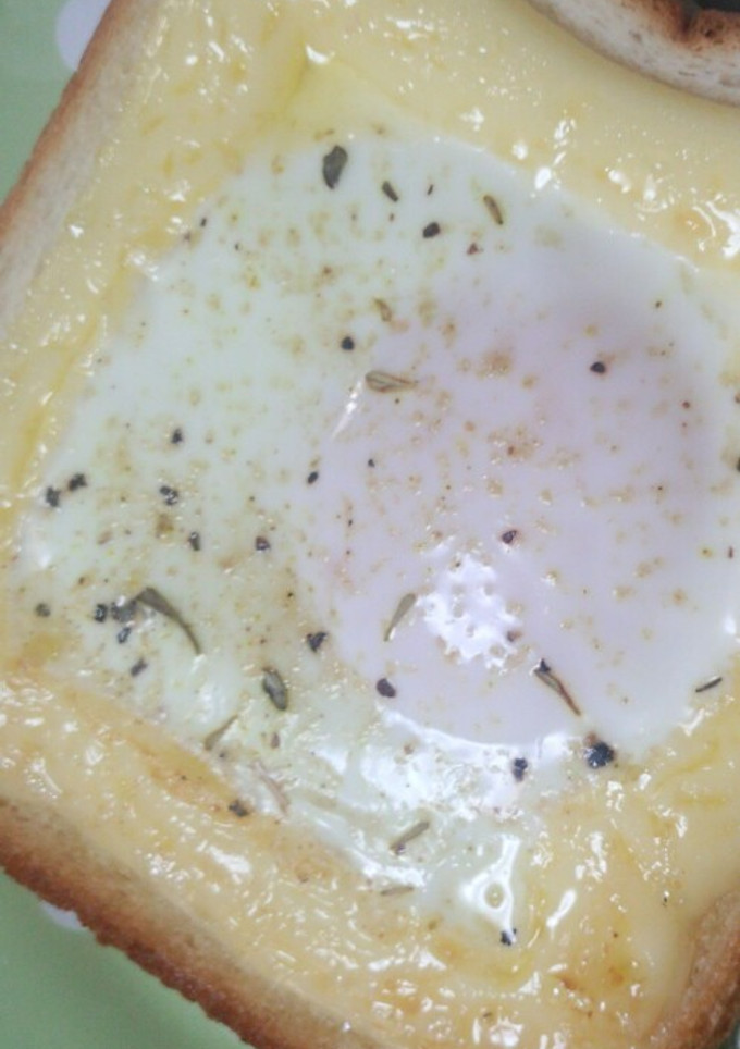 裏が焦げない！目玉焼きマヨトースト♪-レシピのメイン写真