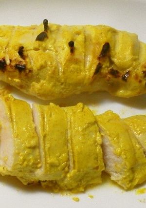 簡単！むね肉のヨーグルトチキンカレー風味-レシピのメイン写真