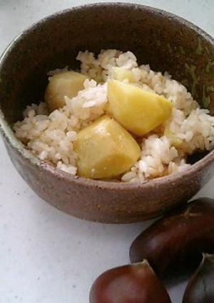 栗チャン入りご飯-レシピのメイン写真