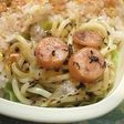 ウィンナー入りシソパスタ