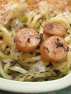 ウィンナー入りシソパスタ-レシピのメイン写真