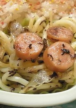 ウィンナー入りシソパスタ-レシピのメイン写真