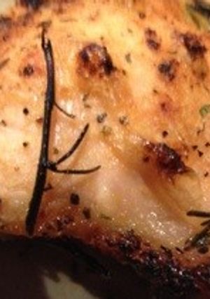 鶏胸肉のローズマリー焼き-レシピのメイン写真