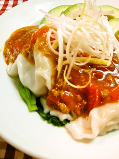 簡単☆水餃子の麻婆あん-レシピのメイン写真