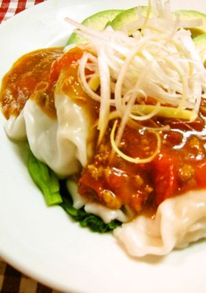 簡単☆水餃子の麻婆あん-レシピのメイン写真