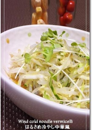 はるさめ冷やし中華風-レシピのメイン写真
