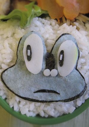 キャラ弁　ケロマツ（ポケモン）-レシピのメイン写真