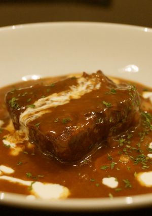 レストランの味！牛スネ肉の赤ワイン煮込み-レシピのメイン写真