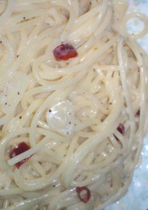 にんにくと、コショウのパスタ-レシピのメイン写真