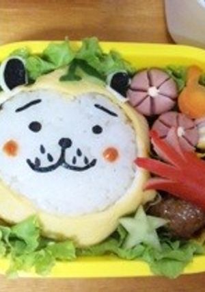 「みやざき犬」のキャラ弁☆-レシピのメイン写真