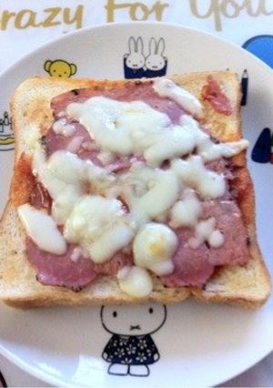 ローストビーフのグラタンピザ-レシピのメイン写真