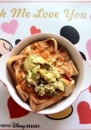 アボカドとレッドカレーのグラタン-レシピのメイン写真
