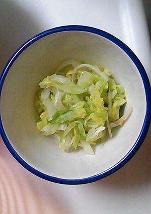キャベツとみょうがの簡単サラダ-レシピのメイン写真