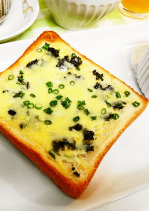 ＊しらすと焼き海苔のチーズトースト＊-レシピのメイン写真
