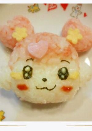 キャラ弁に♪ プリキュア アイちゃん☆-レシピのメイン写真
