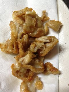 おつまみに☆鶏皮のカリカリ焼き-レシピのメイン写真