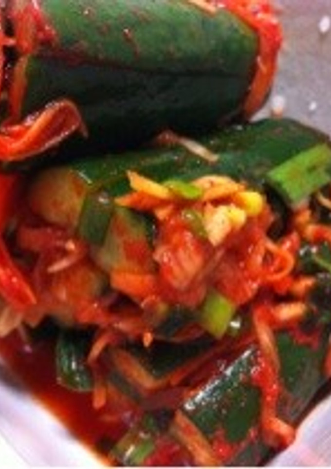 韓国料理 お家で簡単！本場のオイキムチ-レシピのメイン写真