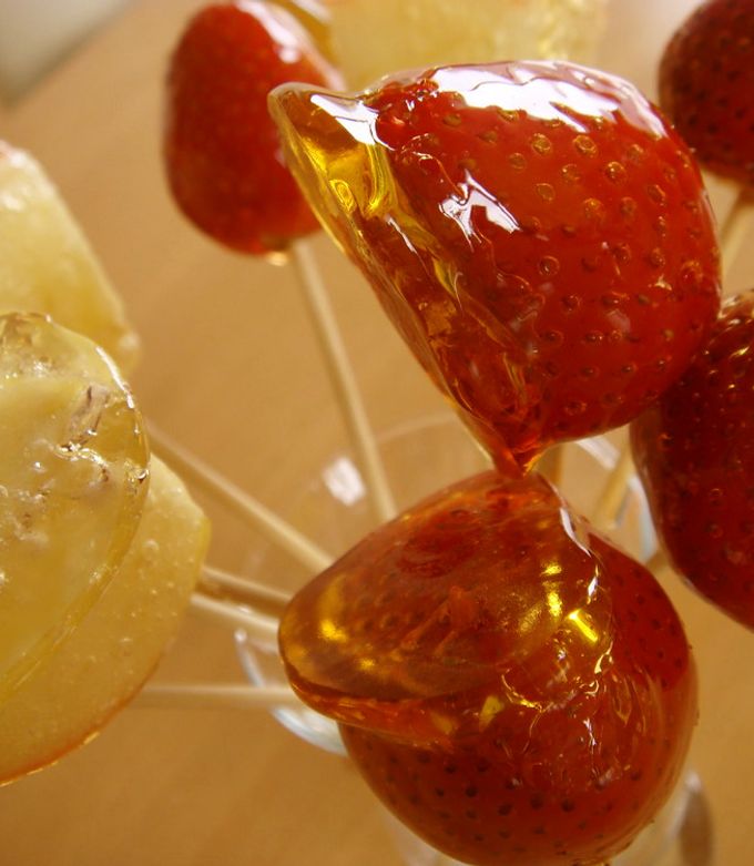 あまずっぱいちご飴（*´з｀） by noripuri5 【クックパッド】 簡単