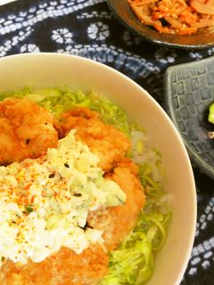 *ランチに*唐揚げで*チキン南蛮風*-レシピのメイン写真