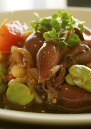 ホタルイカとそら豆のサラダ-レシピのメイン写真